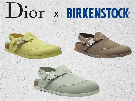 birkenstock femme dior|dior birkenstocks price.